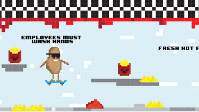 Potato Runner - DON'T GET FRIED screenshot 2