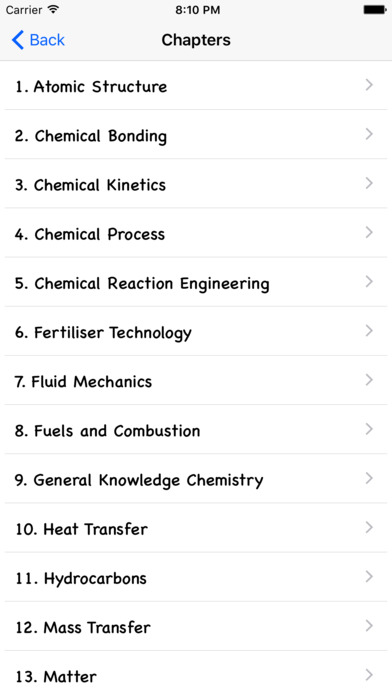 Chemistry Quiz Test screenshot 3