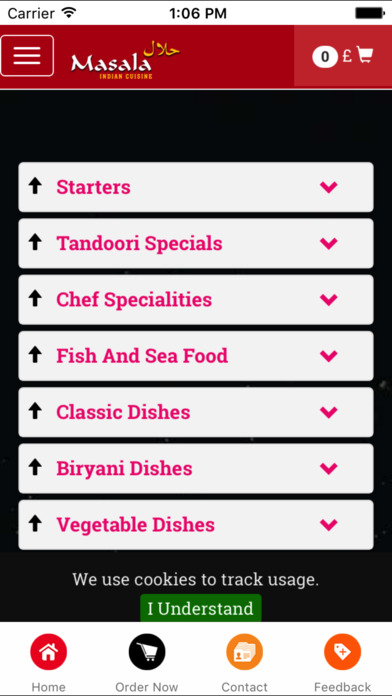 Masala Indian Cuisine New Milton screenshot 3