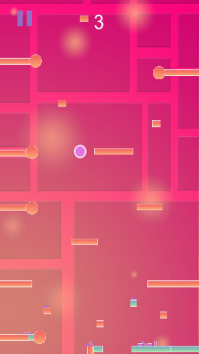 Neon Blocky Ballz Bounce screenshot 3