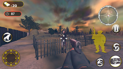 Zombie Slayer War Shooting screenshot 2