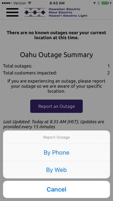 Hawaiian Electric Mobile screenshot 4