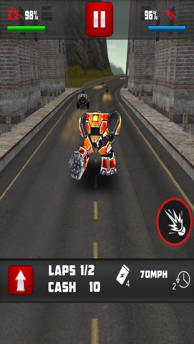 Motor Robot Race – Steel Armor Robot Game screenshot 2