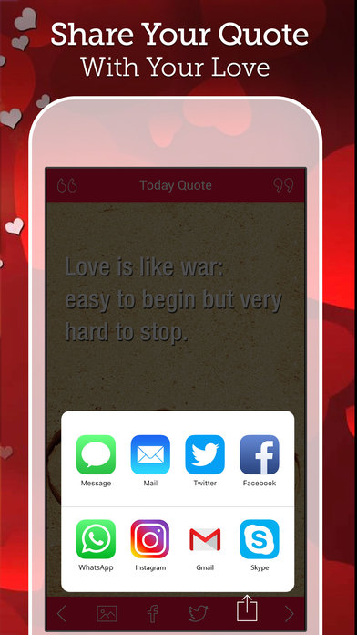 Love Quotes - Romantic Love Quote screenshot 3