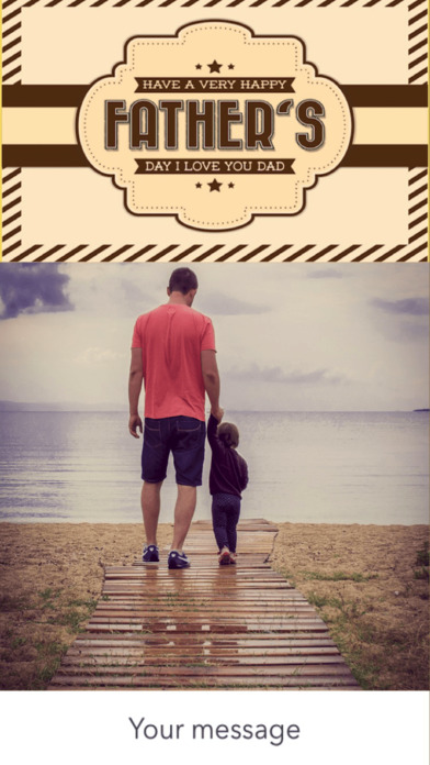 Fathers Day Card Creator - Photo Gift Cards maker screenshot 4