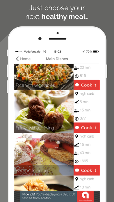 MyFitFEED: Clean Eating Fitness Recipes screenshot 2