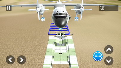 Jail Criminals Transport Plane - Flight Pilot Game screenshot 4
