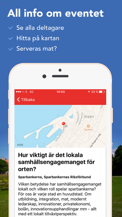 Almedalen – Program 2019 screenshot 2
