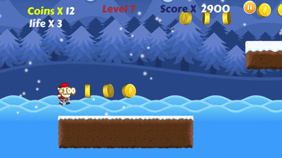 Santa In Snow Run screenshot 3
