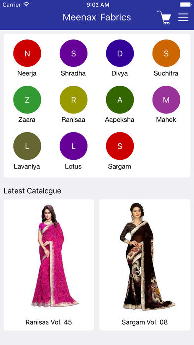 Meenaxi Fabrics screenshot 2