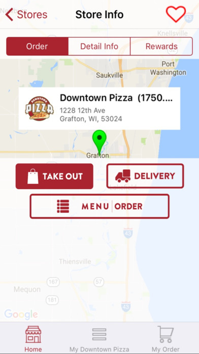 Downtown Pizza screenshot 2