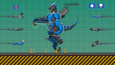 Black Pterosaur Attack - Robot Toy War screenshot 3