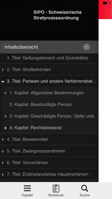 StPO - Strafprozessordnung der Schweiz screenshot 2