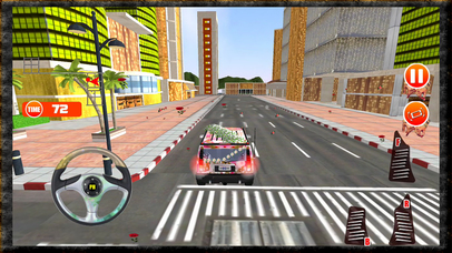 Real Prado Crazy Driver Wedding 3D Game -Pro screenshot 3