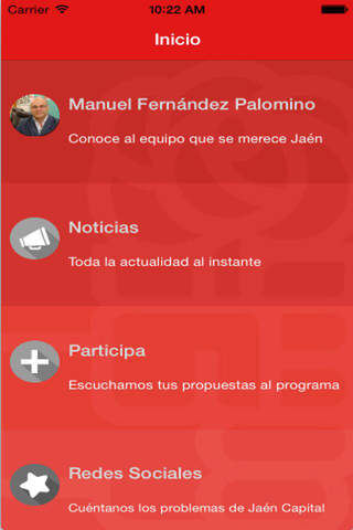 PSOE Jaén screenshot 2