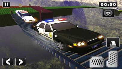 Impossible Stunts: Police Car Racing screenshot 4