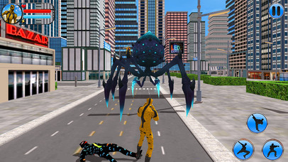Superhero Flying Mutant: City Battle screenshot 4