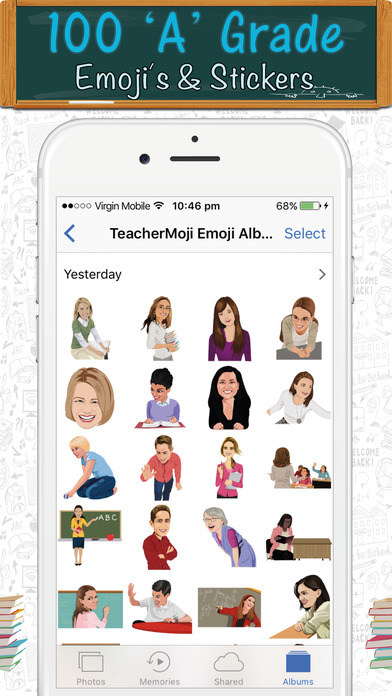 TeacherMoji - Teacher Emojis and Stickers! screenshot 3