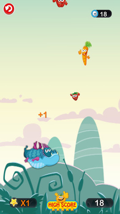 Fruit Fall - Feeding the Dragon screenshot 3