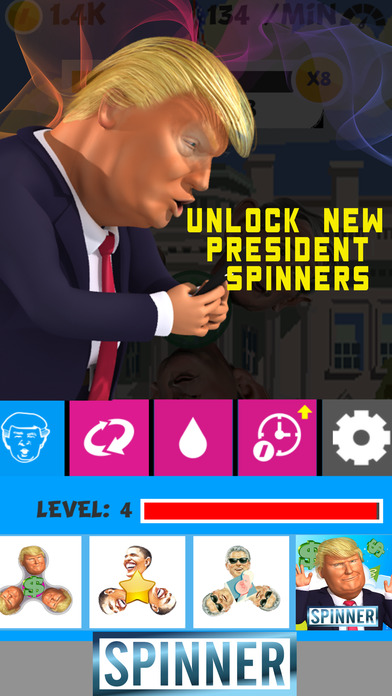 President spinner screenshot 4