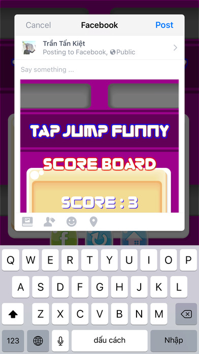Tap Jump Funny screenshot 2