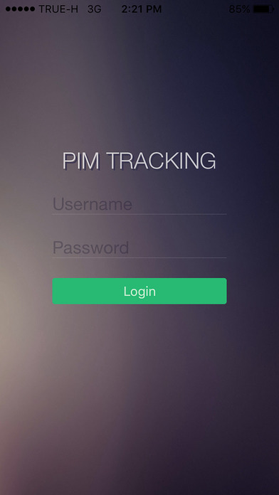 PIM Tracking screenshot 2