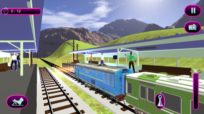 Train Driving Railway Simulator 3D screenshot 2