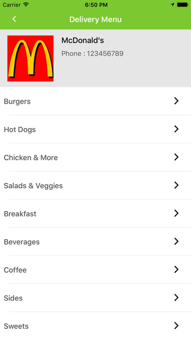 Food Delivery On Demand screenshot 2