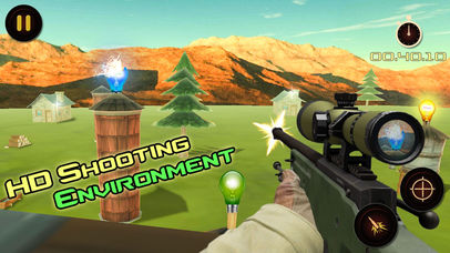 Sniper Bulb Target Shooting Adventure Game 2017 screenshot 2