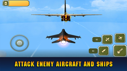 F16 Carrier Jet Flight Simulator screenshot 2