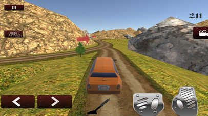 Modern Offroad Limo Taxi Simulator screenshot 4