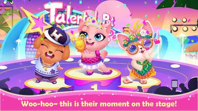 Talented Pet Beach Show - Kids Games screenshot 3