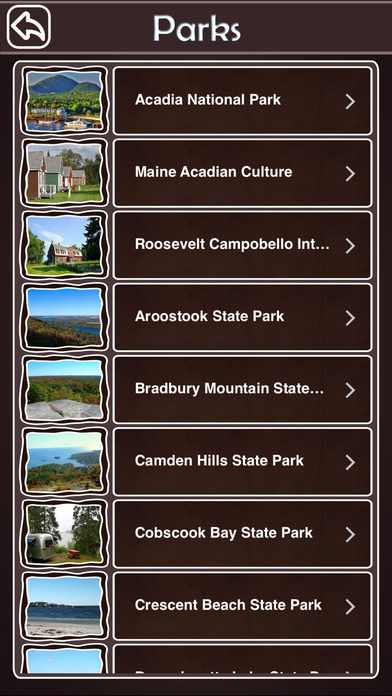 Maine National & State Parks screenshot 3