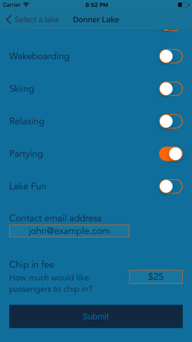Lake Fun Tuber Boat Sharing App screenshot 4