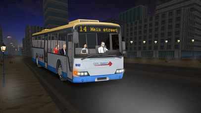 Real Urban Passenger Bus Driving 2017 screenshot 4