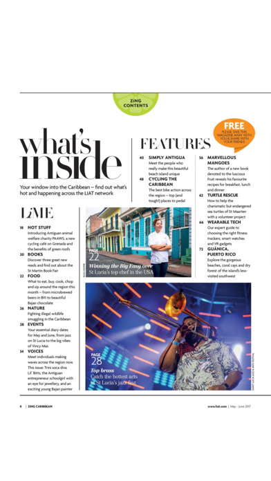 ZiNG Caribbean Magazine screenshot 2