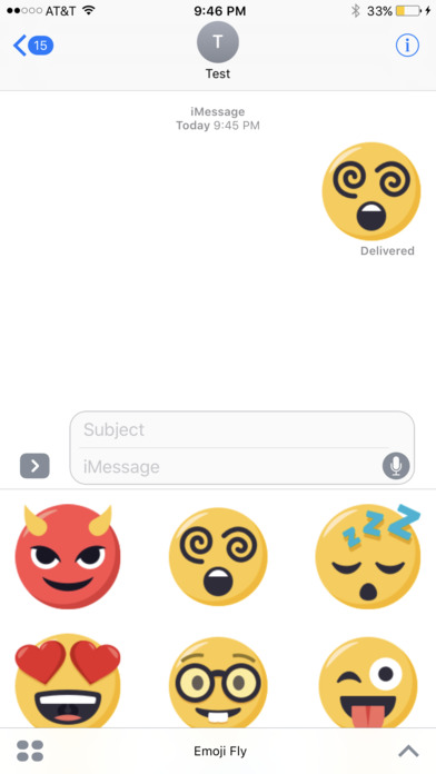 EmojiFly Stickers screenshot 3