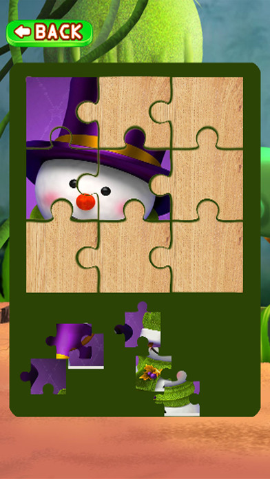 Snowman Jigsaw Puzzles Games Education screenshot 3