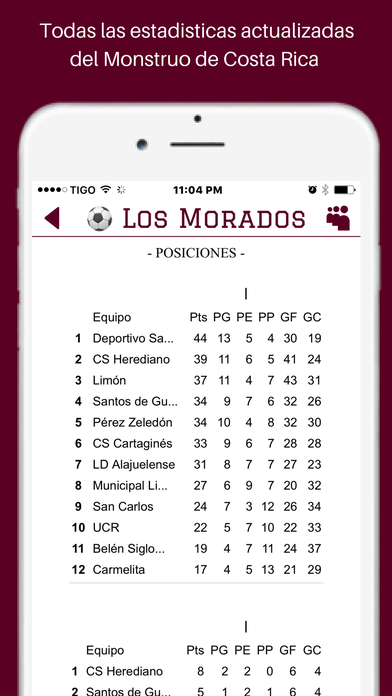 Los Morados - Futbol del Saprissa de Costa Rica screenshot 3