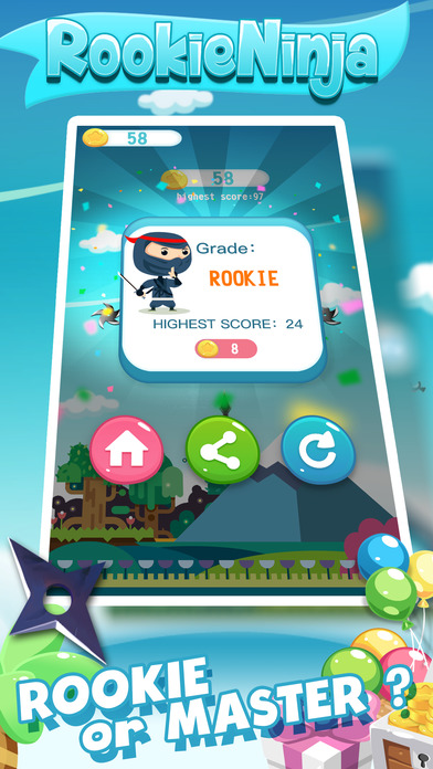 Rookie Ninja - be a clumsy ninja or make monument? screenshot 4