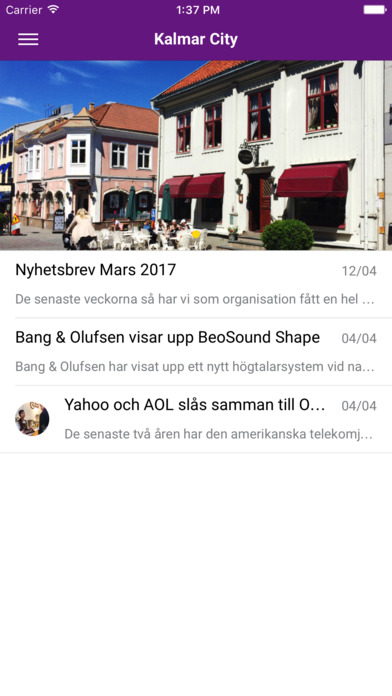 Kalmar City Intra-app screenshot 4