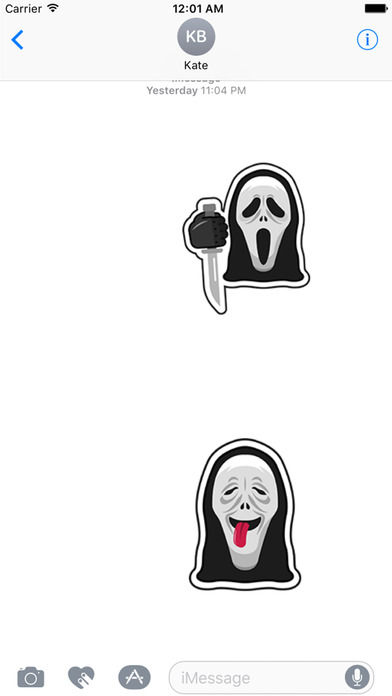 ScaryMoji Emojis screenshot 2