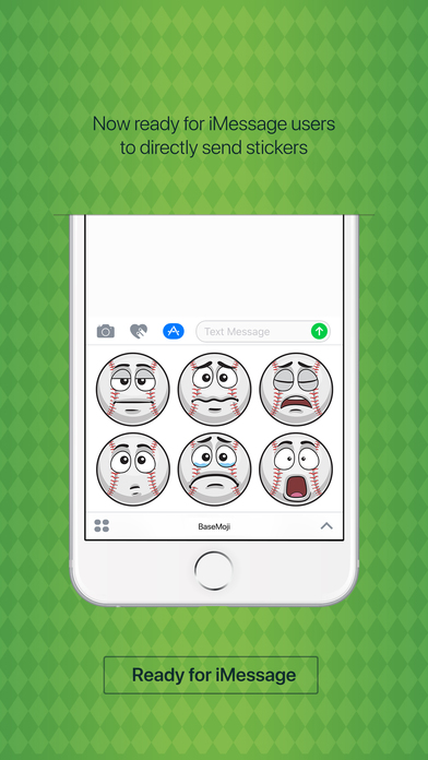 BaseMoji - baseball softball emoji & stickers app screenshot 3