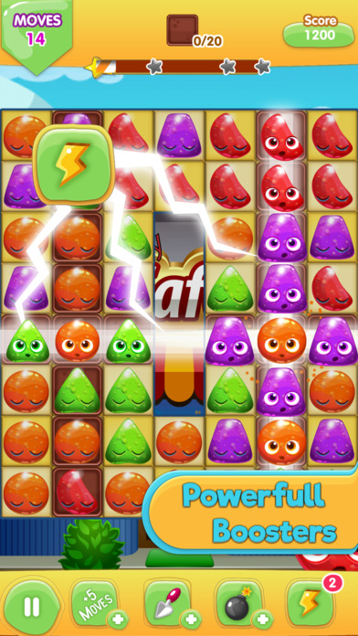 Jelly Candy Boom - A Match 3 Puzzle Game screenshot 4