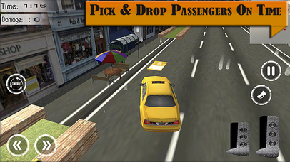 Crazy Rush Cab Service: Real City Taxi Driver screenshot 3