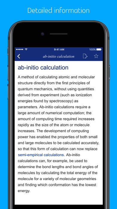 Dictionary of Chemistry - Advanced Edition screenshot 2