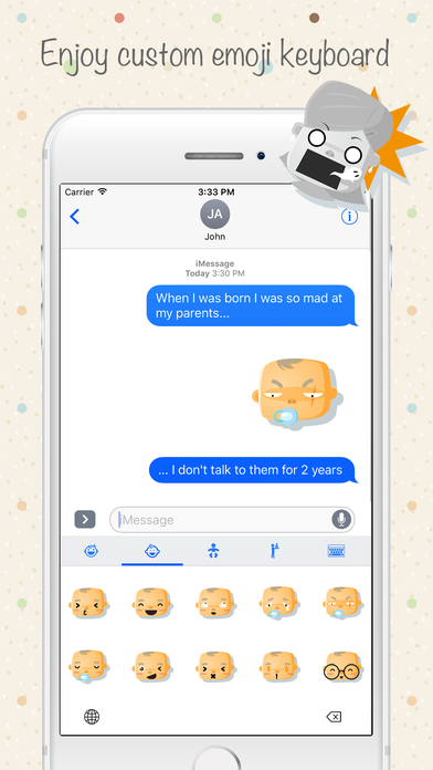 Babymoji - Emoji & Stickers screenshot 3