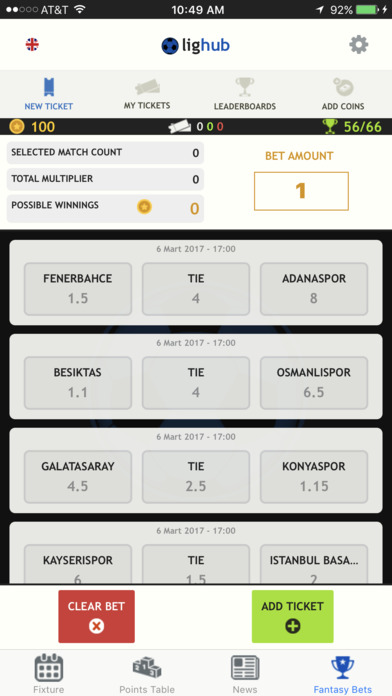 LigHub - Turkish Soccer League Fixture, News, More screenshot 3