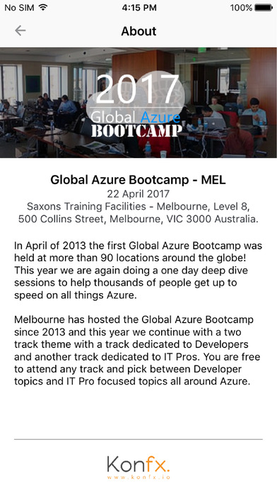 Global Azure Bootcamp MEL screenshot 3