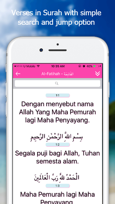 Quran App - Indonesian screenshot 3